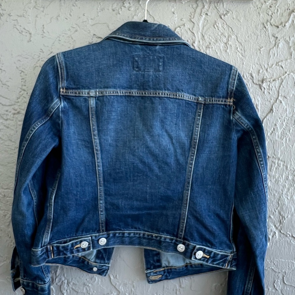 Banana Republic Women's Classic Blue Jean Jacket - Picture 6 of 8